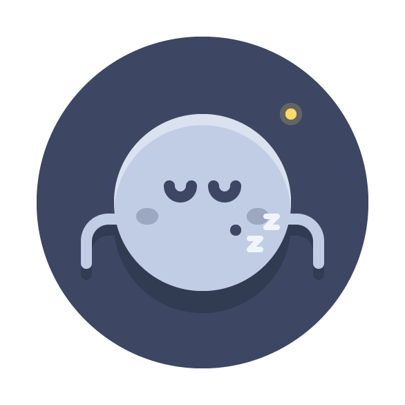 Design Moon Emoji in Illustrator