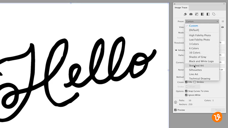 Vectorized Version of Your Handwritten Text