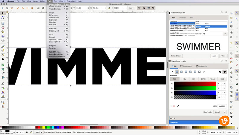 text on path inkscape text on path inkscape