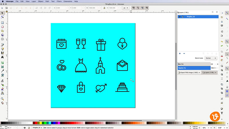 How To Save A Transparent PNG with Inkscape 