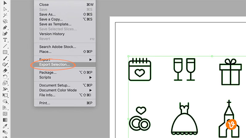 Export Vector to PNG from Illustrator