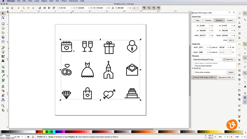 Grouped Icons