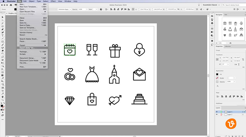 How To Create Transparent PNGs From Vector Files in Illustrator