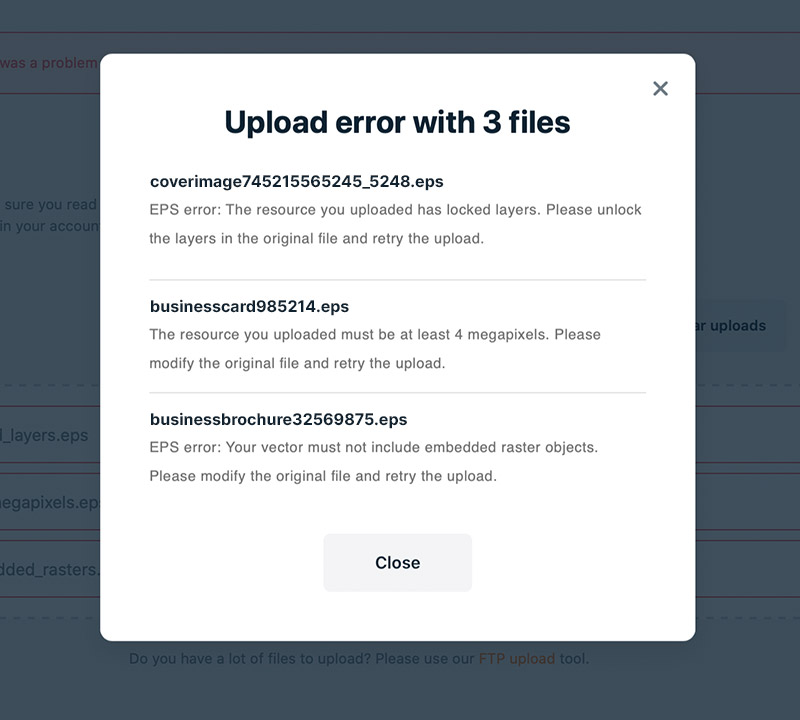 Error Messages