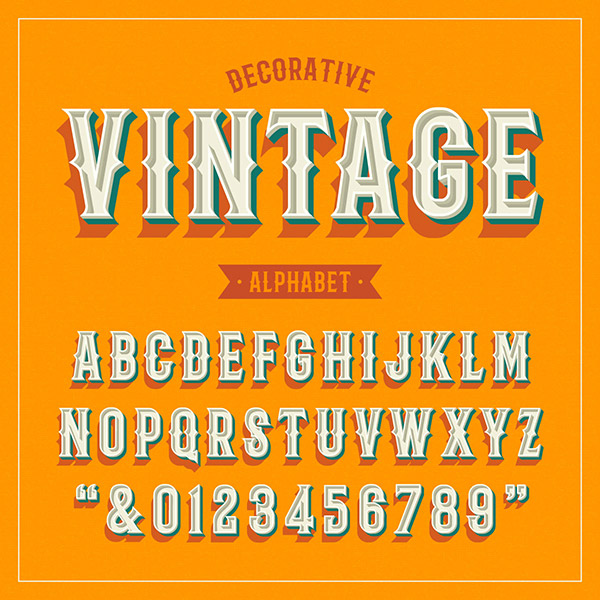 Vintage Lettering