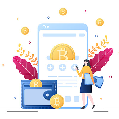Cryptocurrency Vector