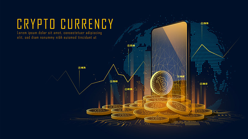 Cryptocurrency Vector